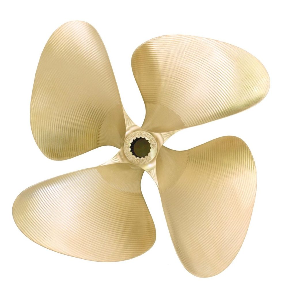 OJ Wake /SkiBoat, 4 Blade Splined Propellers Ships From Australia